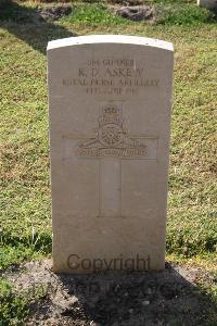 Ismailia War Memorial Cemetery - Askew, R D